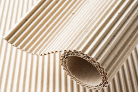 Corrugated paper