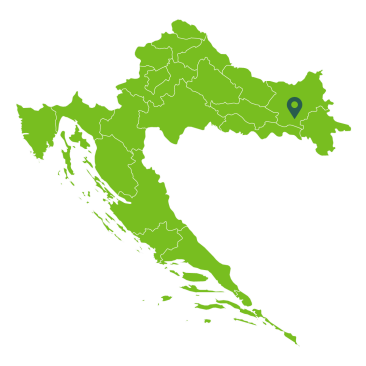 Green map Croatia